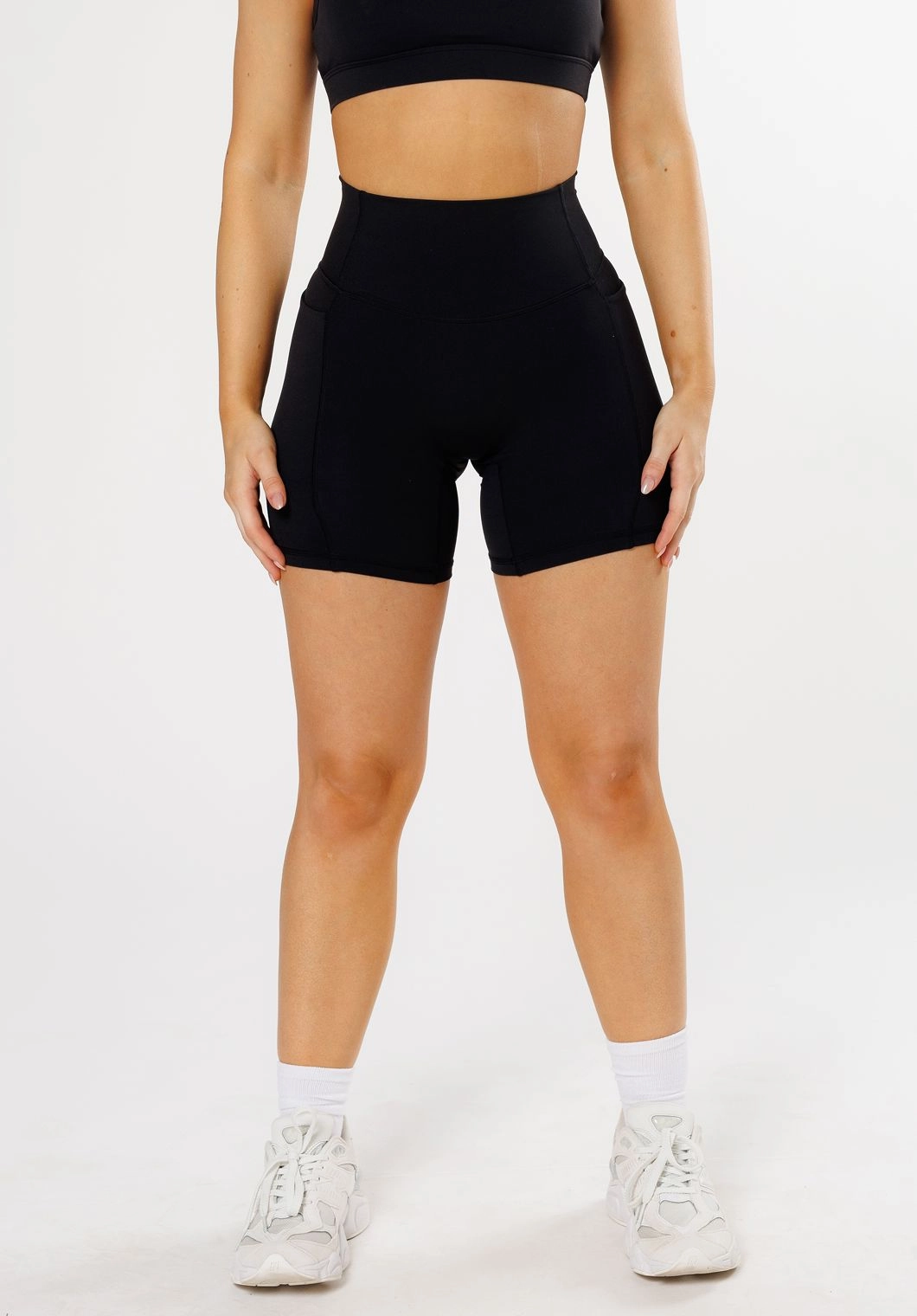 Stylish Fit RecStretch Empower Sculptseam? Plus Pocket Short 6?? Black