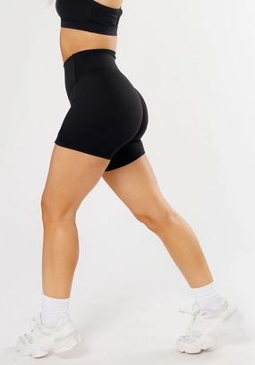 AdjustableDrawstring Metallic accents RecStretch Empower Sculptseam? Plus Pocket Short 6?? Black