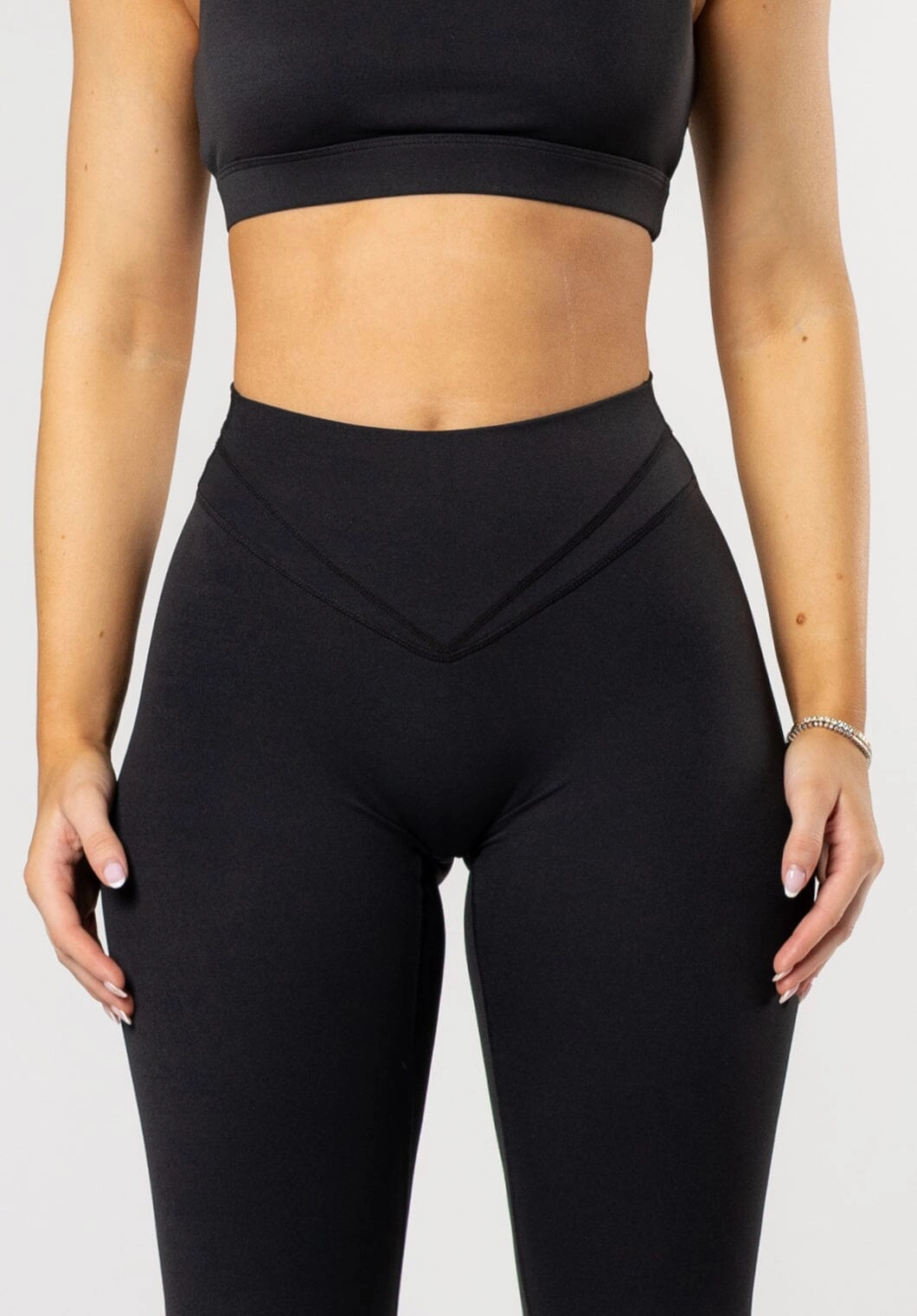 Recstretch? Icon Sculptseam? Plus Legging Black Seamless Design Minimalist Style