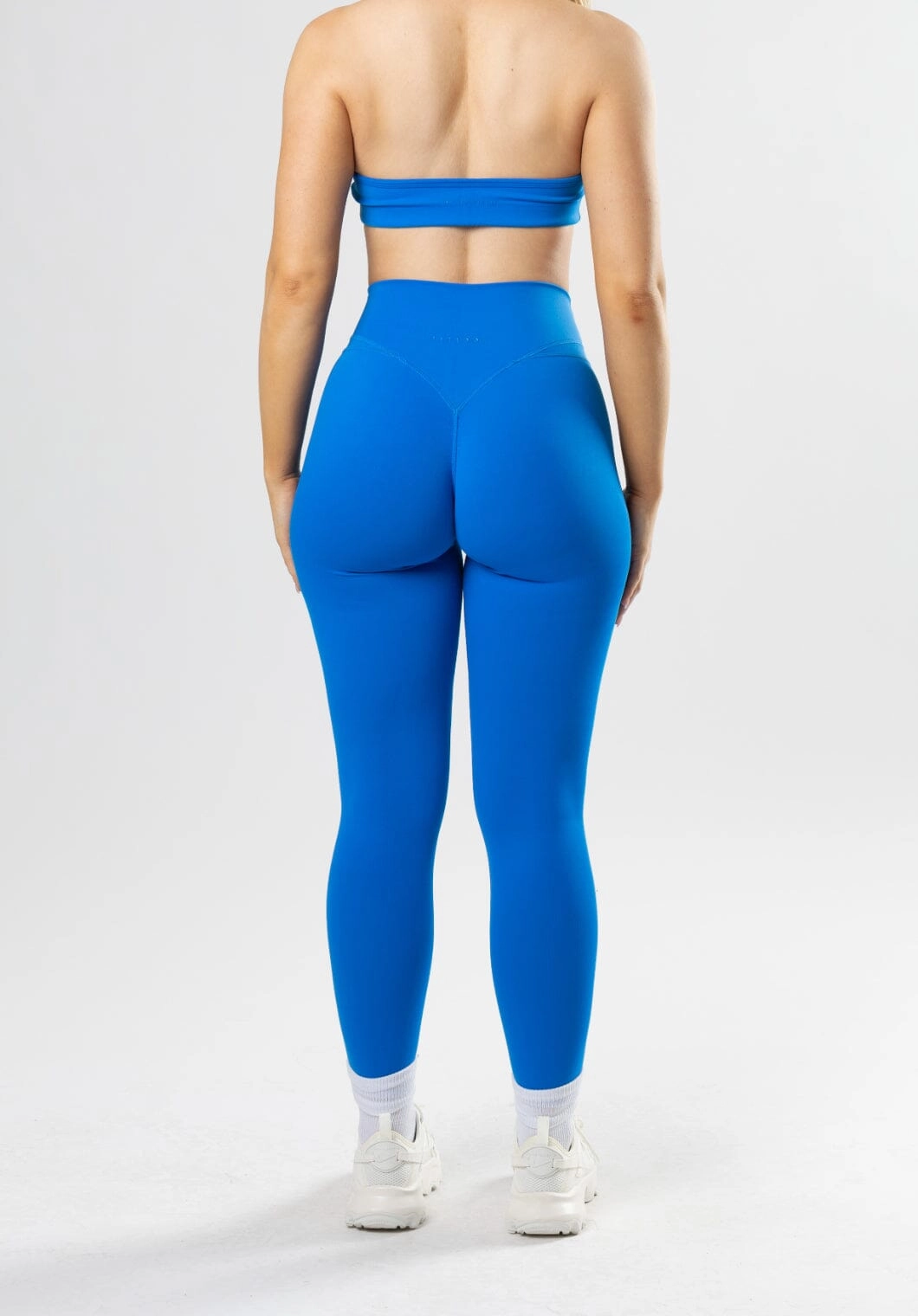 RecStretch? Levitate Sculptseam?  Plus Legging Blue Lagoon Mesh Panel Gym Workout Non Slip Grip Waistband
