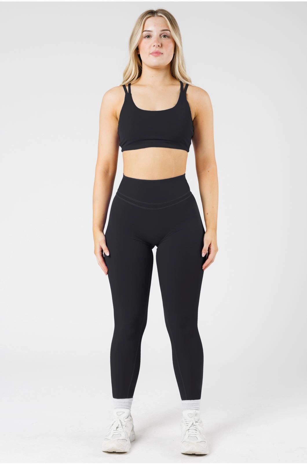 RecStretch? Levitate Sculptseam? Plus Legging Black Evening Walk Slim Fit Slim Silhouette