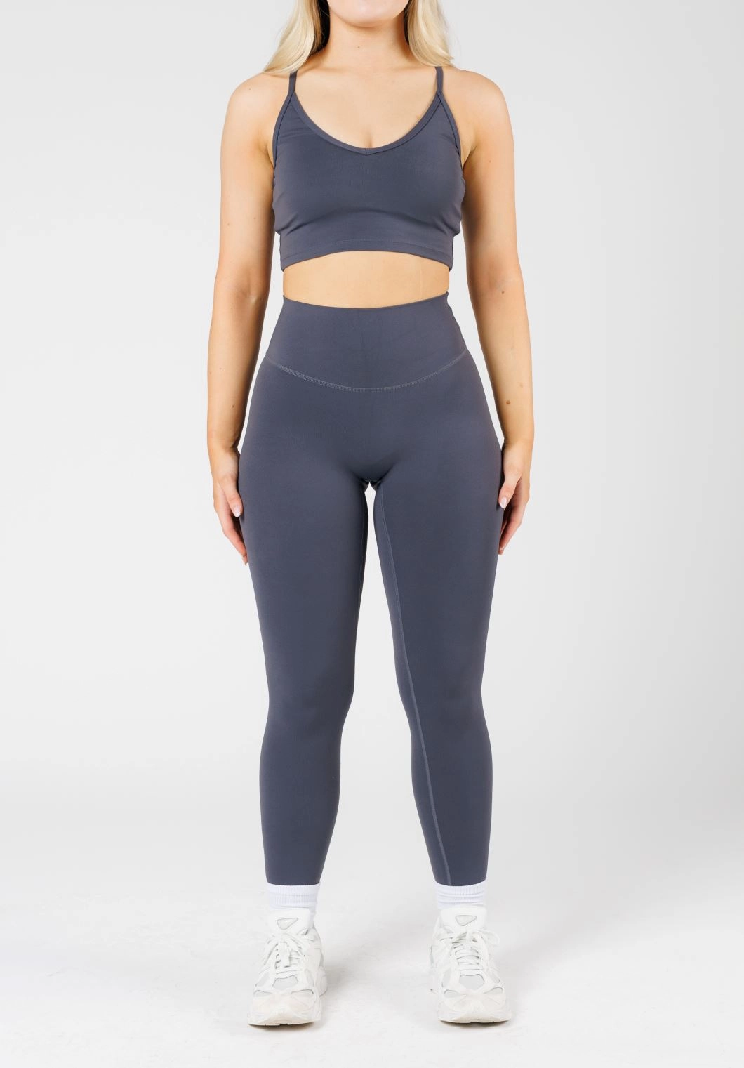 High Waisted Support Chic Comfort RecStretch Original Sculptseam? Plus Legging Charcoal