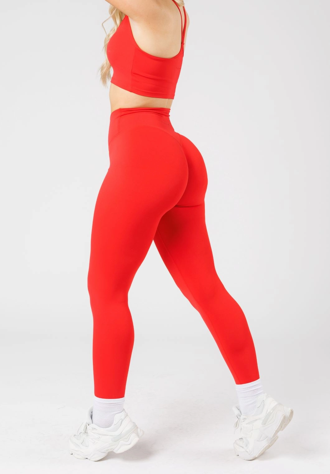 RecStretch Original Sculptseam? Plus Legging Cherry Total Ease Double Layered Knees