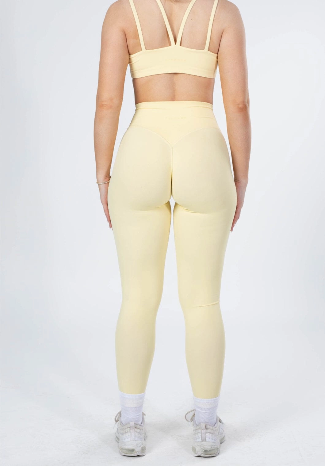 Dance Studio Mesh Panel Second Fit RecStretch Original Sculptseam? Plus Legging Lemon Drop