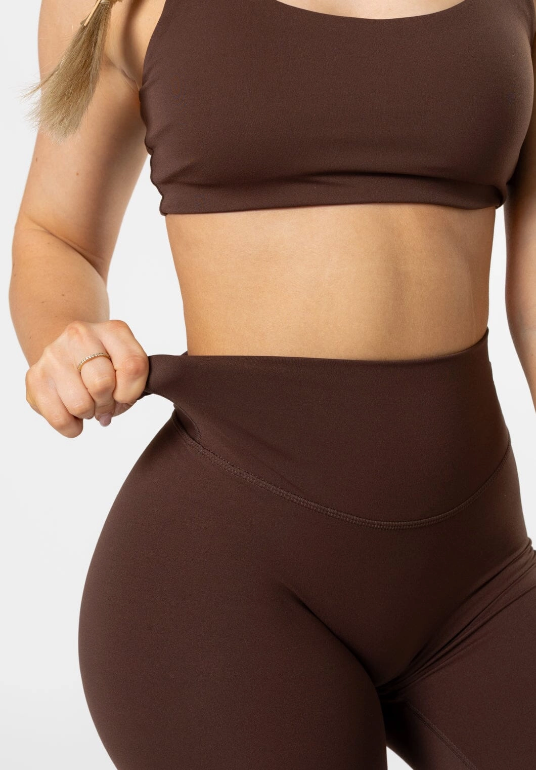RecStretch Original Sculptseam? Plus Legging Walnut Quick drying material Sleek Shape