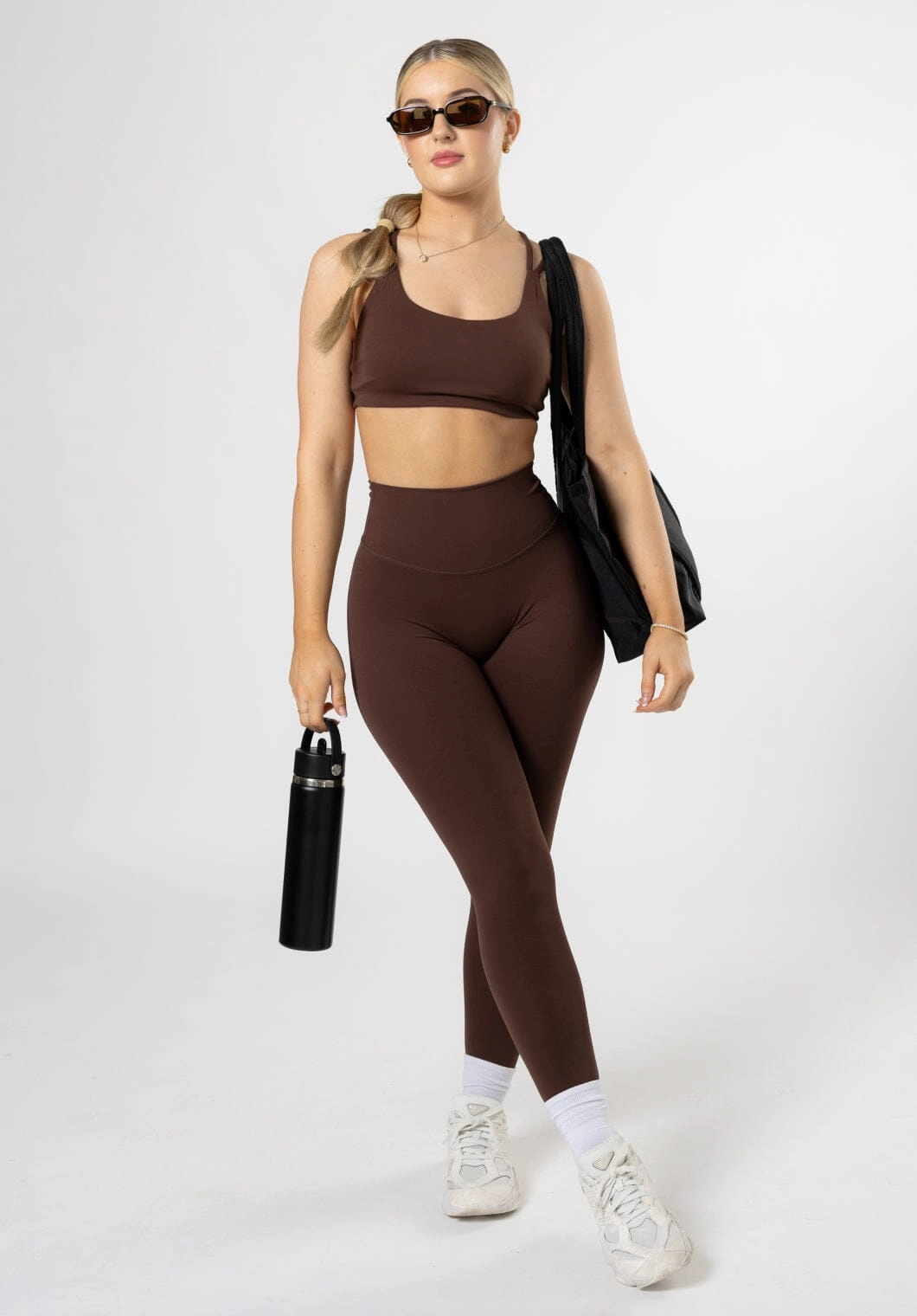 vivid color RecStretch Original Sculptseam? Plus Legging Walnut