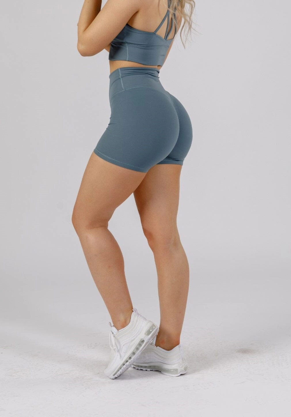 RecStretch Original Sculptseam? Plus Short Slate Breathable Performance Fit Quick Movement Fit