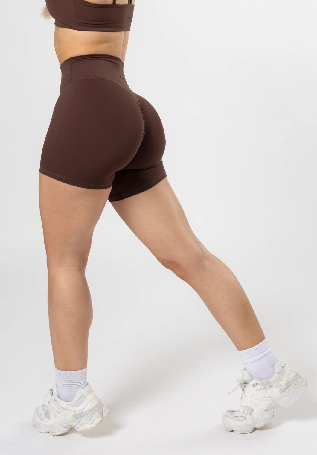 tank top No Ride Up Technology RecStretch Original Sculptseam? Short 5" Walnut