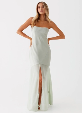 Bloom Soft Sister Charm Brea Maxi Dress - Sage
