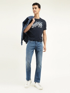 Casual Days Smart Fit Men's 511 Indigo Slim Fit Mid Rise Jeans