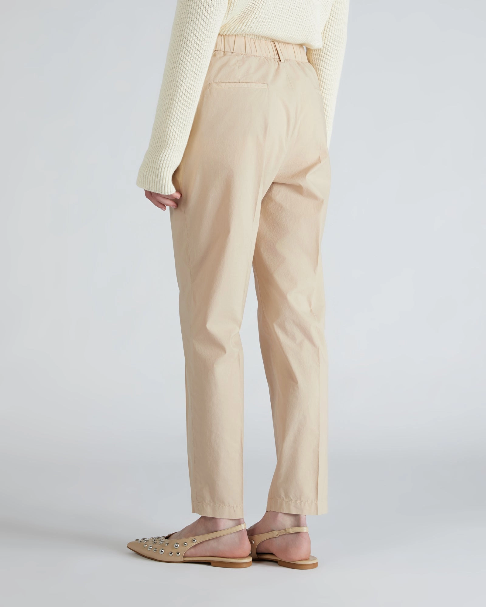 Comfort for All Regular fit cotton poplin trousers