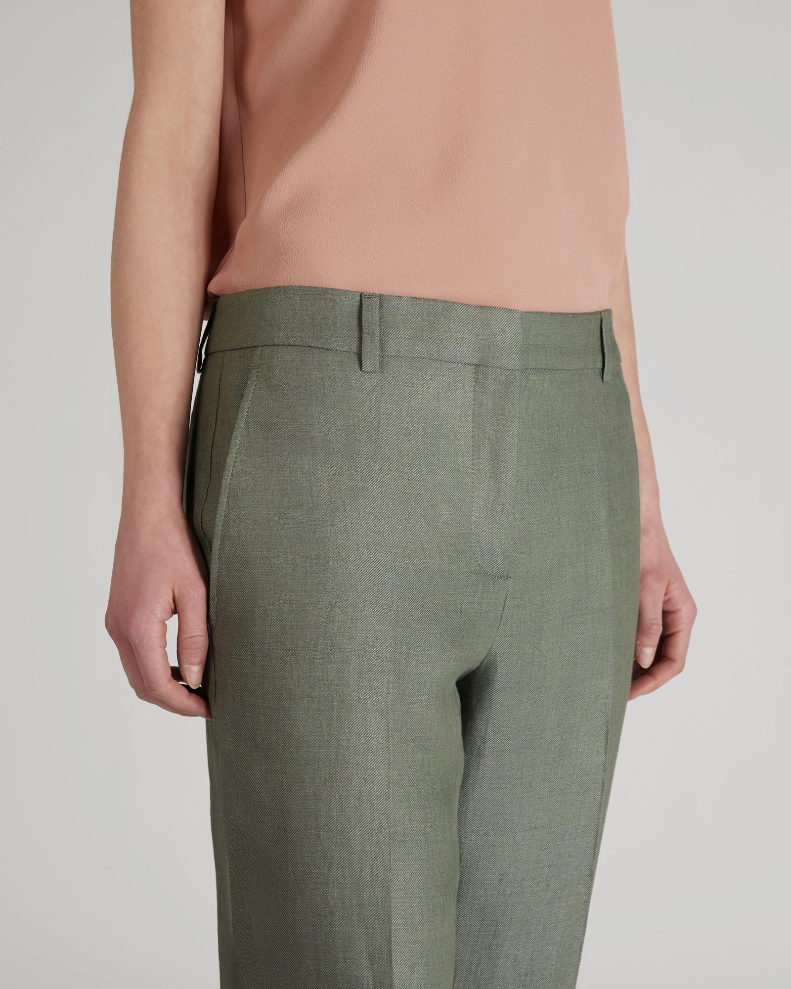 Comfy Movement Fit Flattering Comfort Wear Regular fit linen trousers