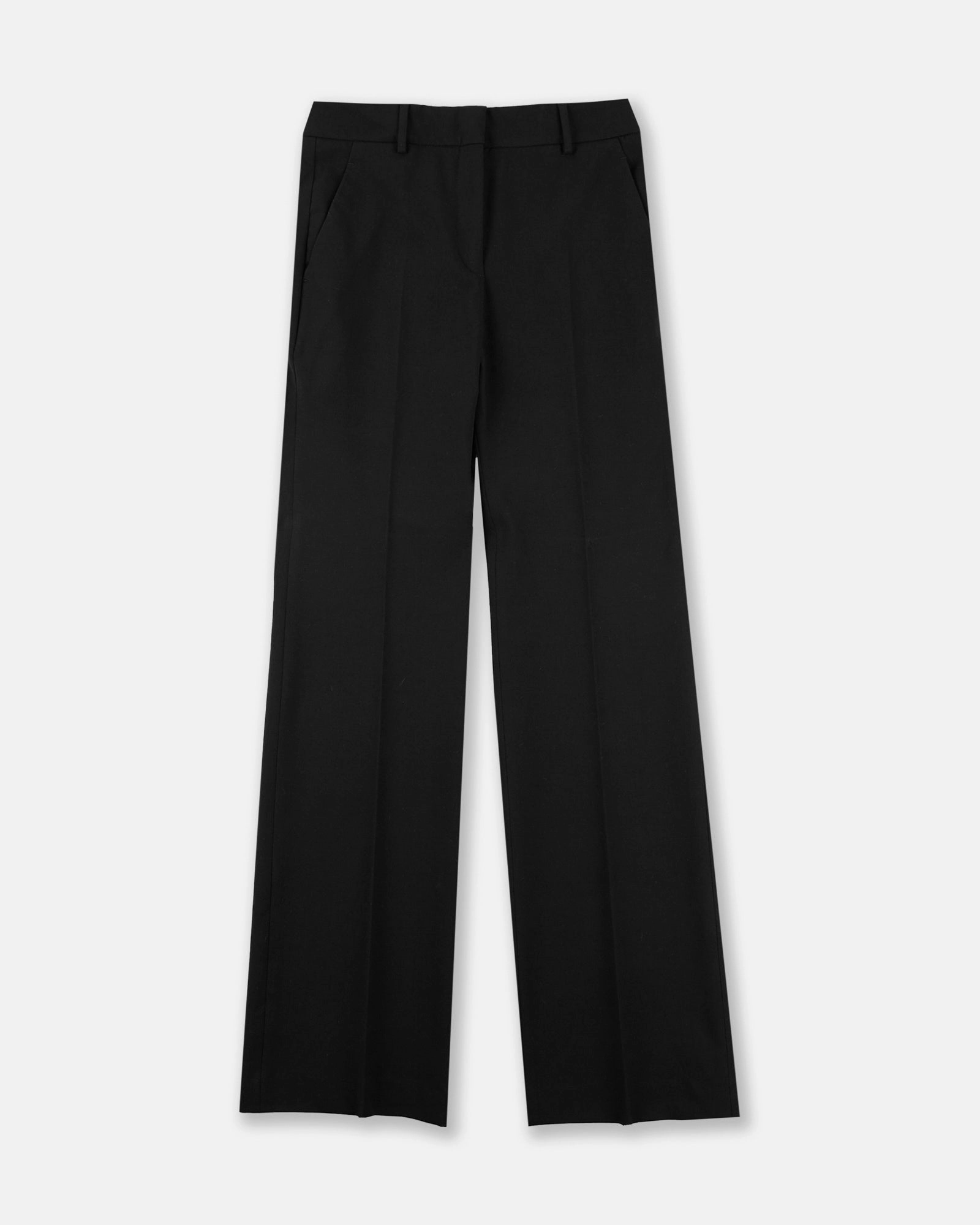 Regular fit trousers in two-way stretch gabardine Perfect Design