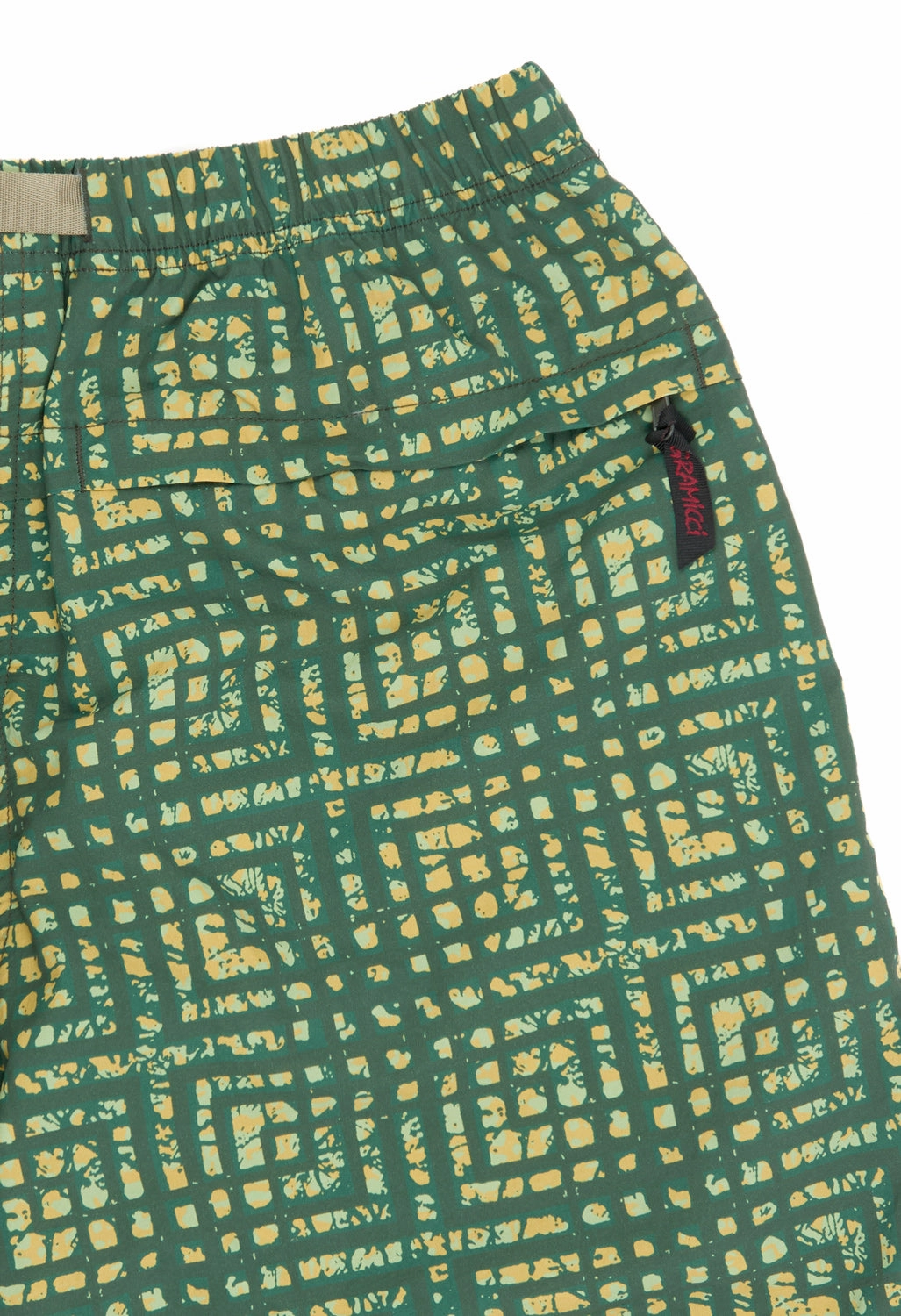 Light Stretch Gramicci Men's Nylon Packable G Shorts - Batik Green