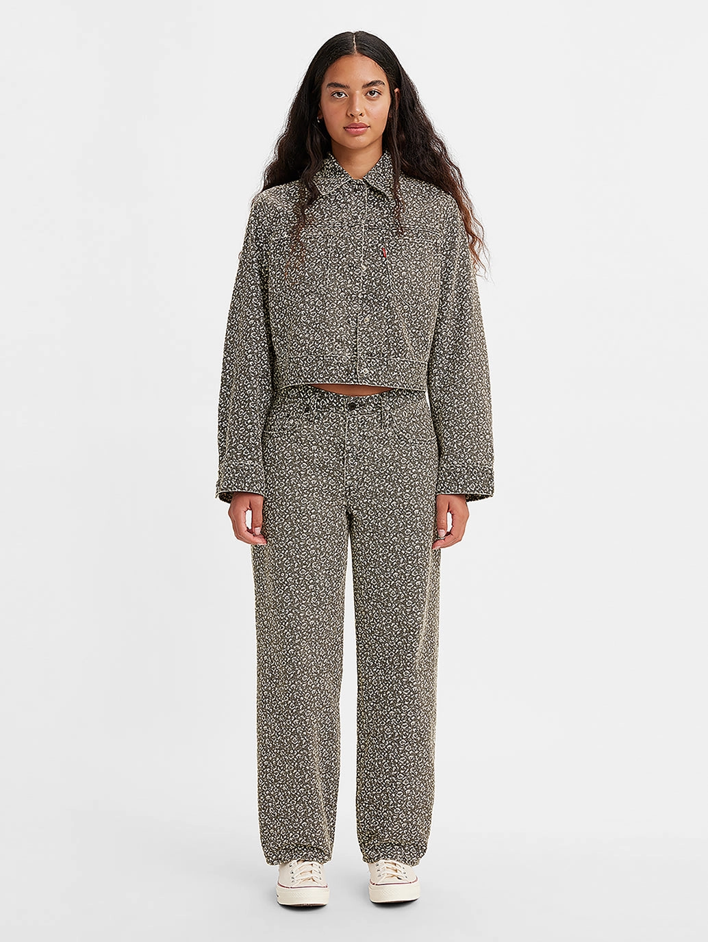 Women's Mid Rise Grey?Straight Trousers Holiday Vibes High Quality Weekend Warrior Earthy