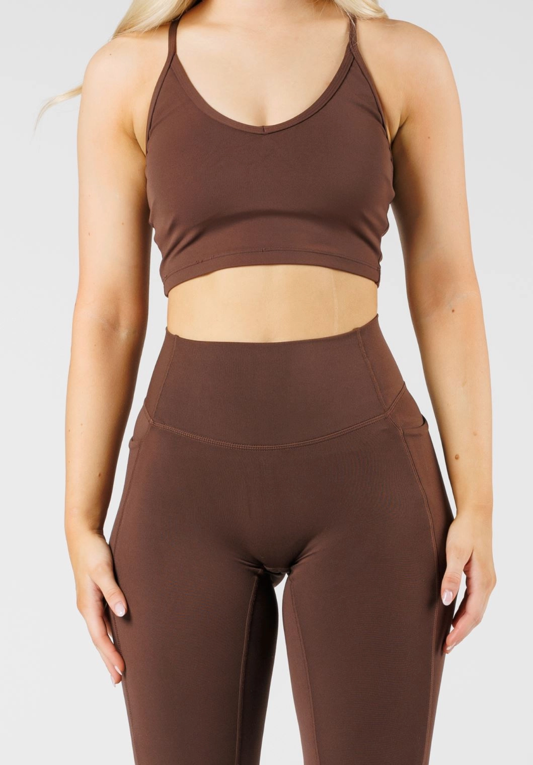 Reluna?  Empower Sculptseam? Pocket Legging Walnut Friction Resistant Zone