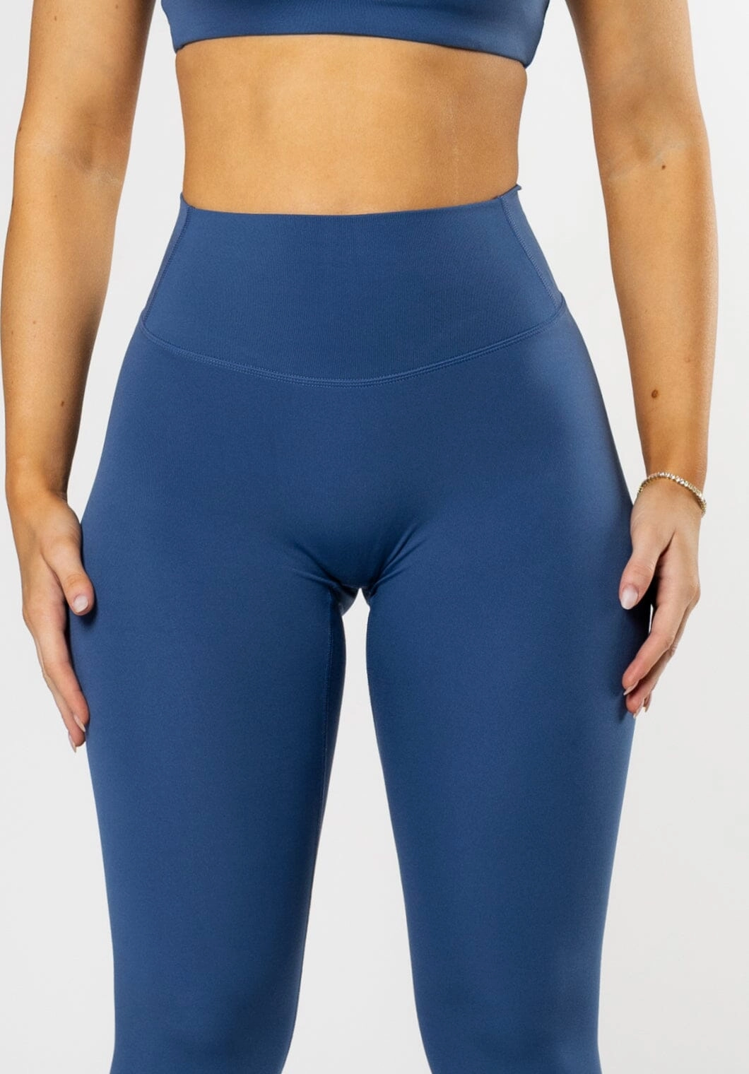 Reluna Defined Sculptseam? Plus Legging True Blue Breathable Active Wear