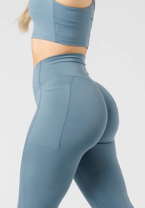 Quick Dry Outdoor Lover Outdoor Running Luxury Choice Reluna Empower Sculptseam? Plus Pocket Legging Slate