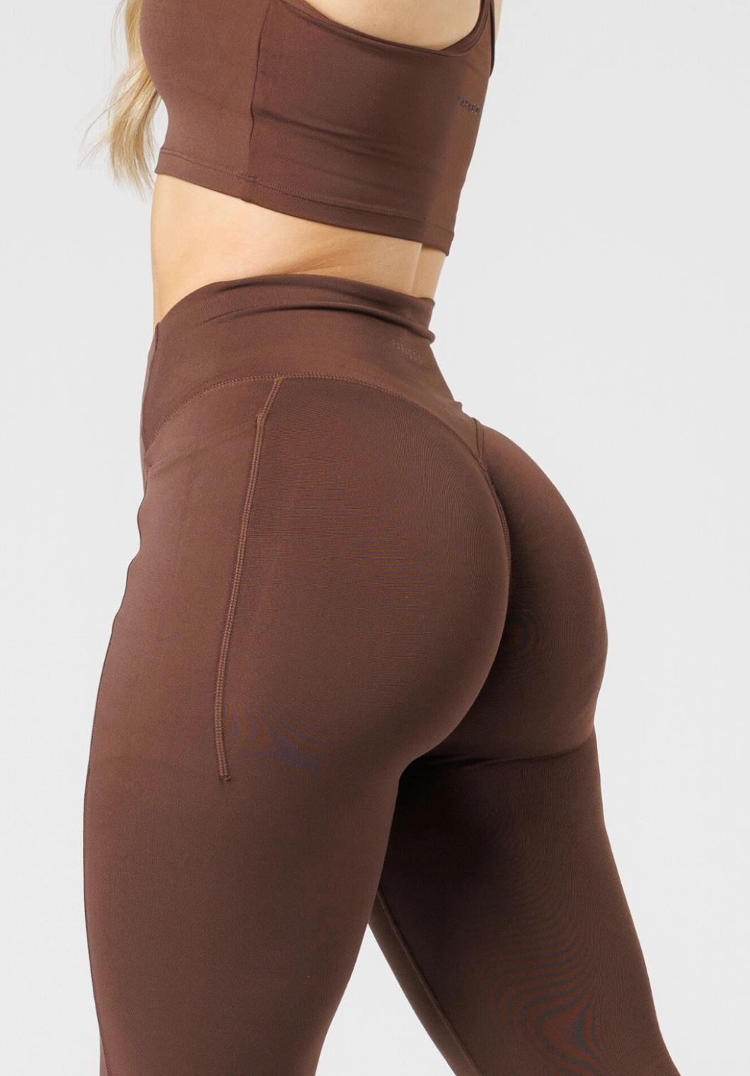 Daily Routine Outdoor Lover Studio Wear Reluna Empower Sculptseam? Plus Pocket Legging Walnut