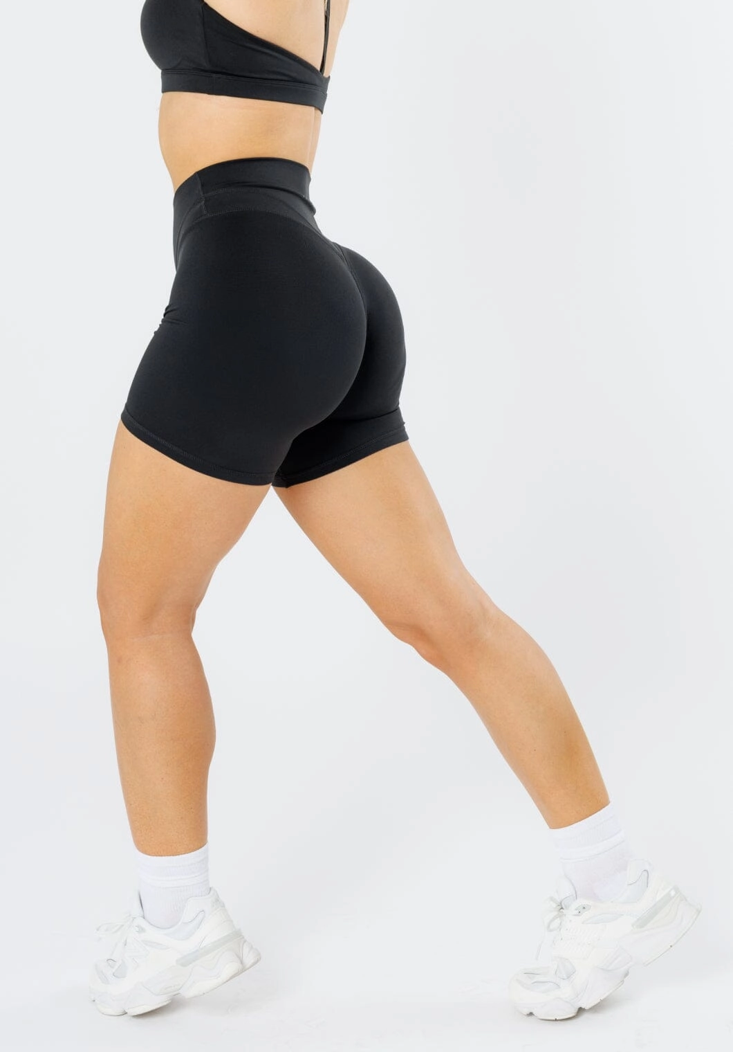 Reluna Icon Sculptseam? Plus Short 6?? Black All Weather Fit