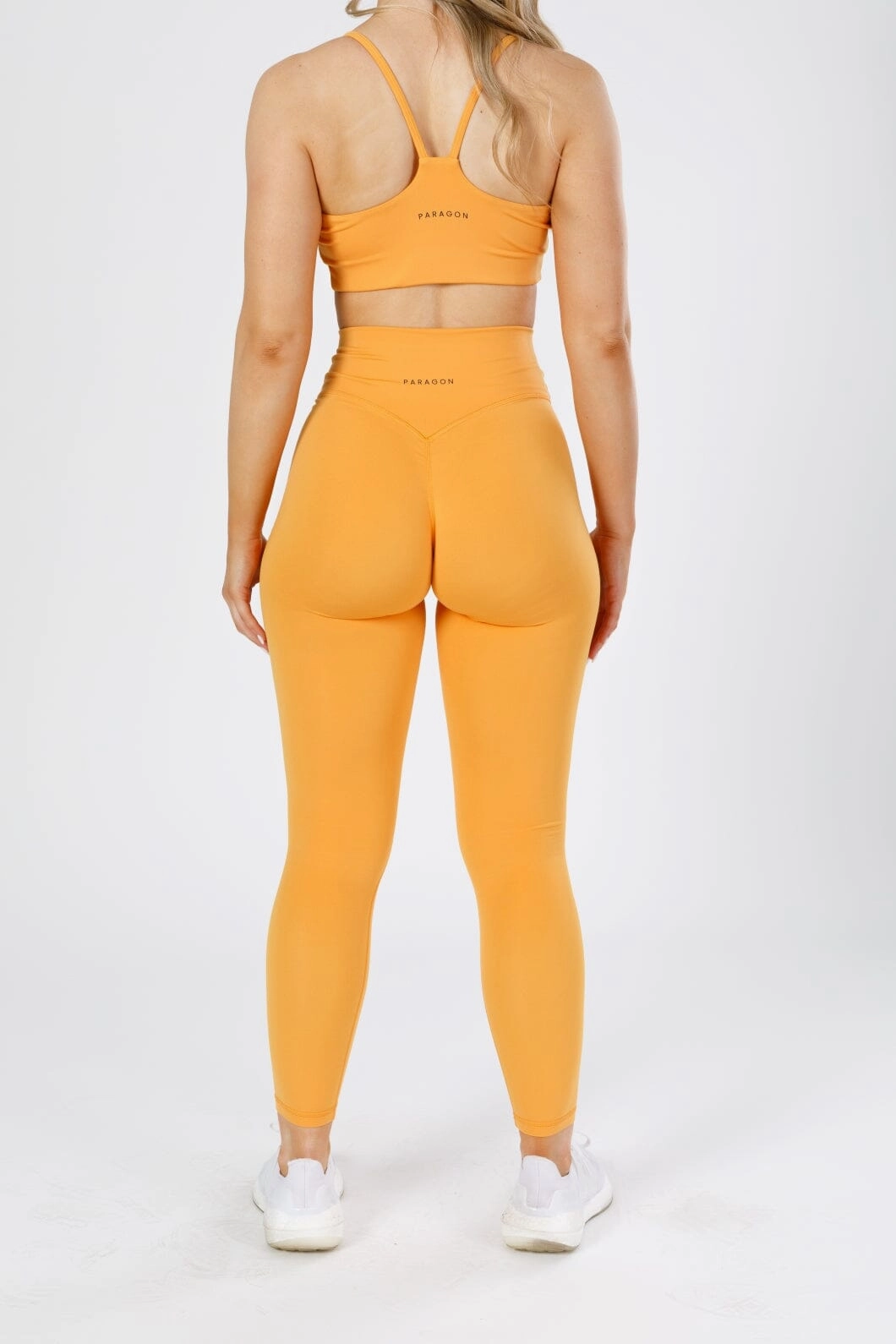 Four Way Stretch Fabric Morning Jog Slim Fit Reluna Original Sculptseam? Legging Citrus