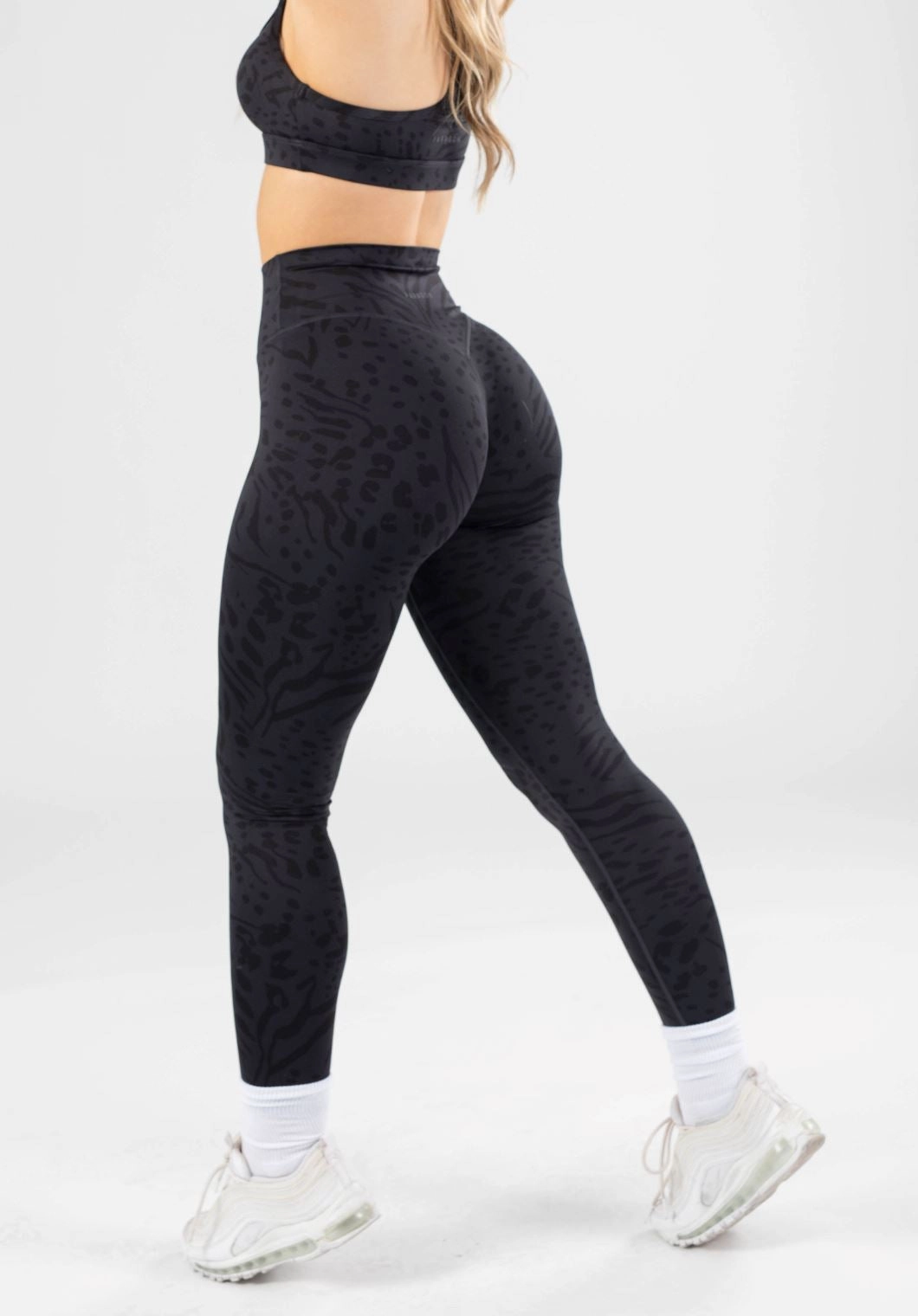 Fresh Vibe Rib Knit Comfort Seeker Reluna Original Sculptseam? Legging Panther