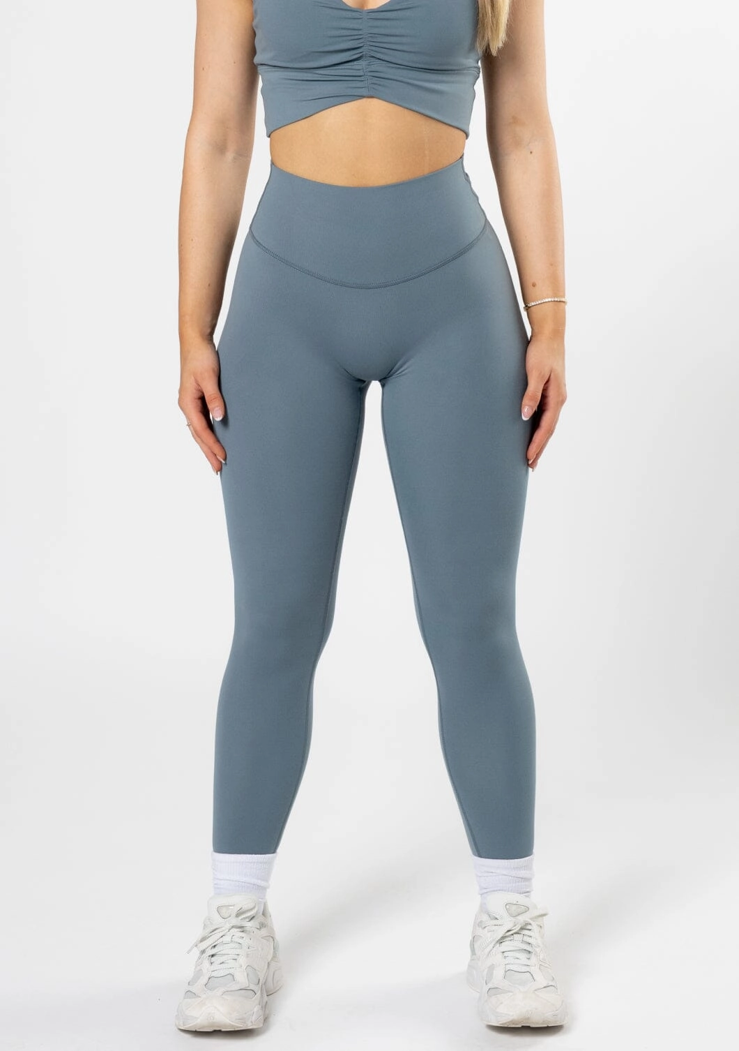 Cool Season Winter Sports Mesh Panel Reluna Original Sculptseam? Legging Slate