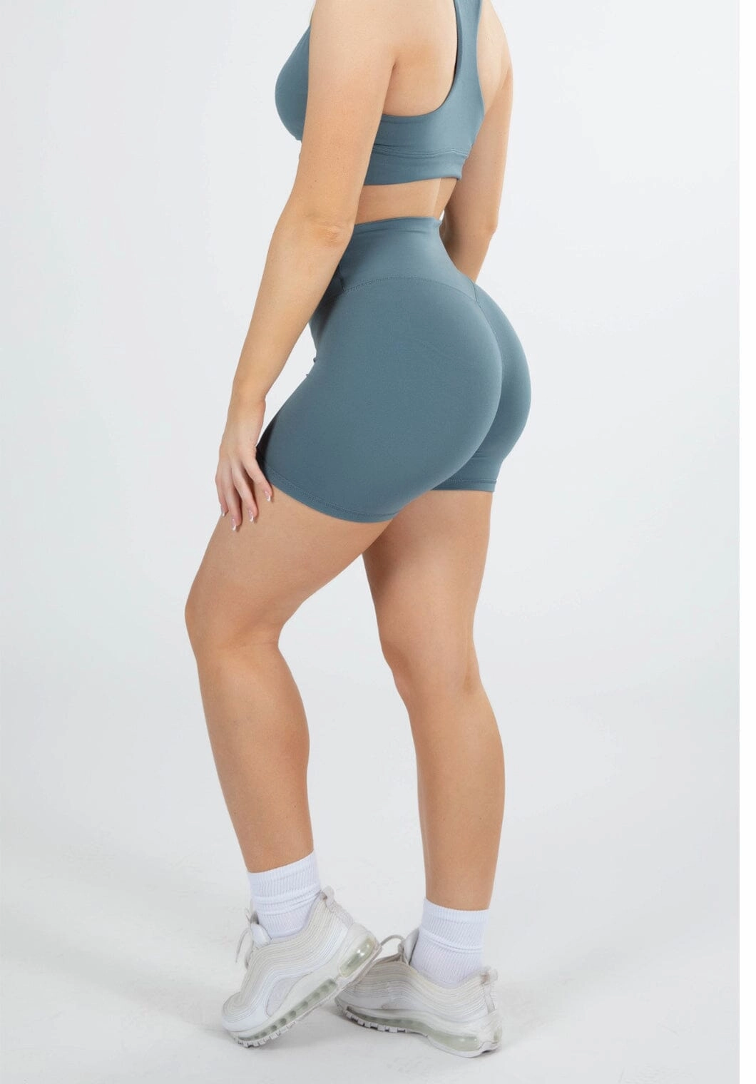 Relaxed Cut Reluna Original Sculptseam? Short Slate