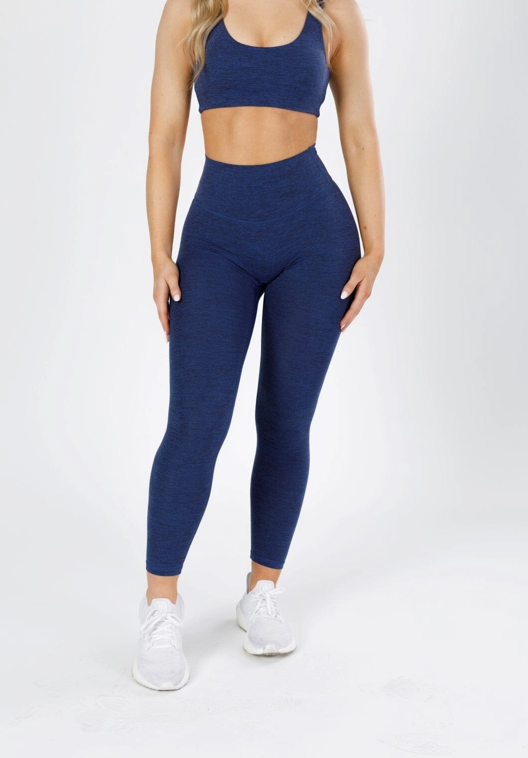 Reluna Spacedye Original Sculptseam? Legging Navy Static Versatile Comfort Fit Feel