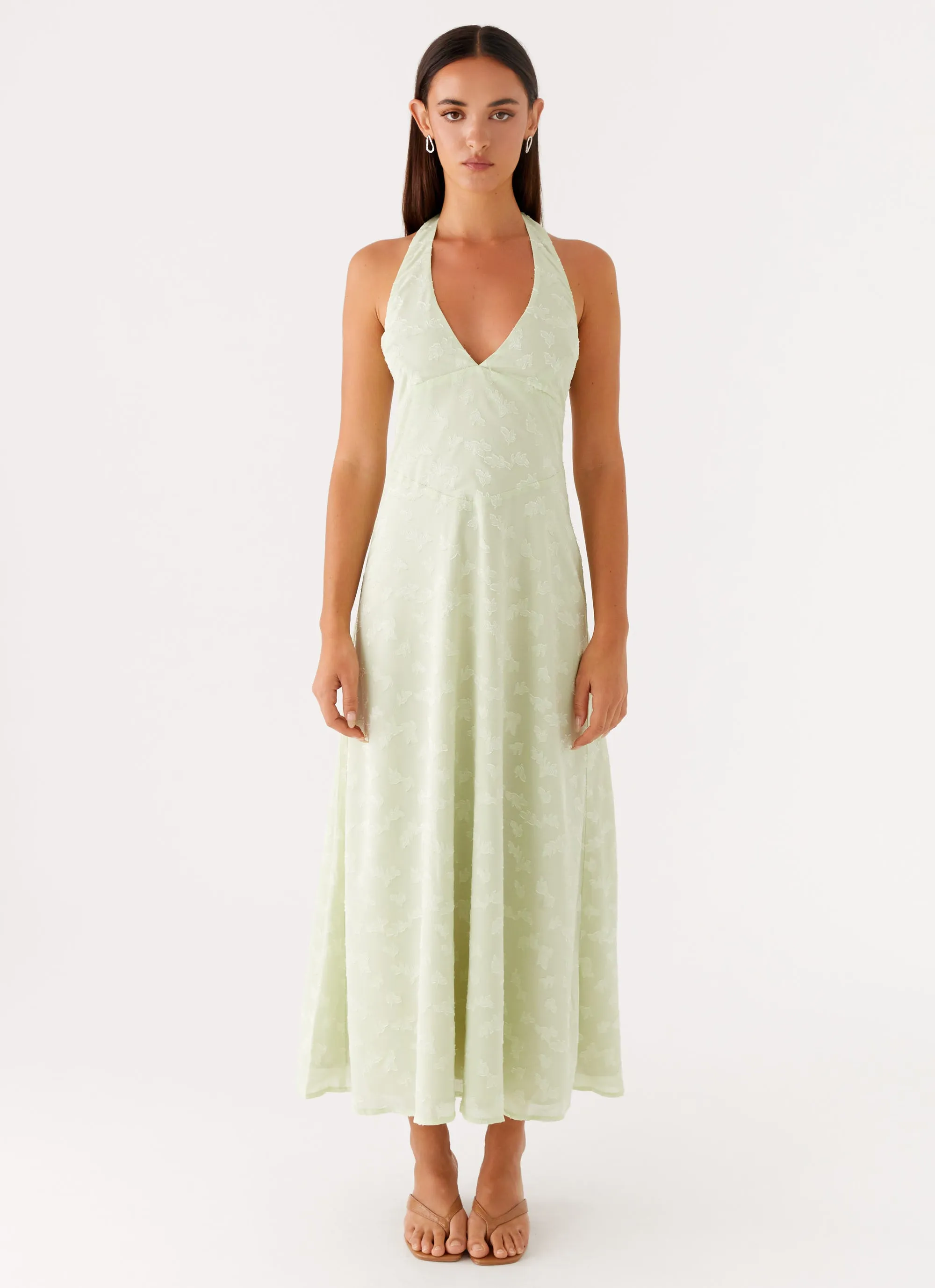 Eye Appeal Francesca Midi Dress - Sage