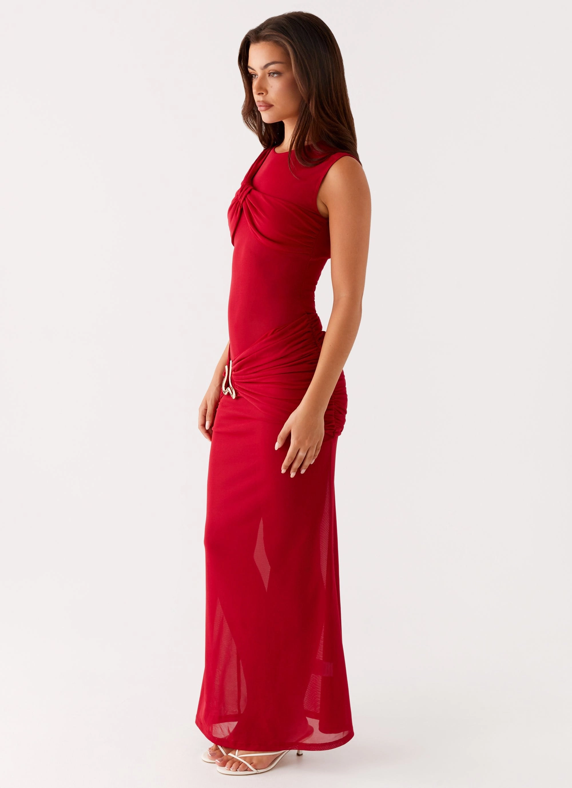 Worldwide Maxi Dress - Raspberry Timeless elegance