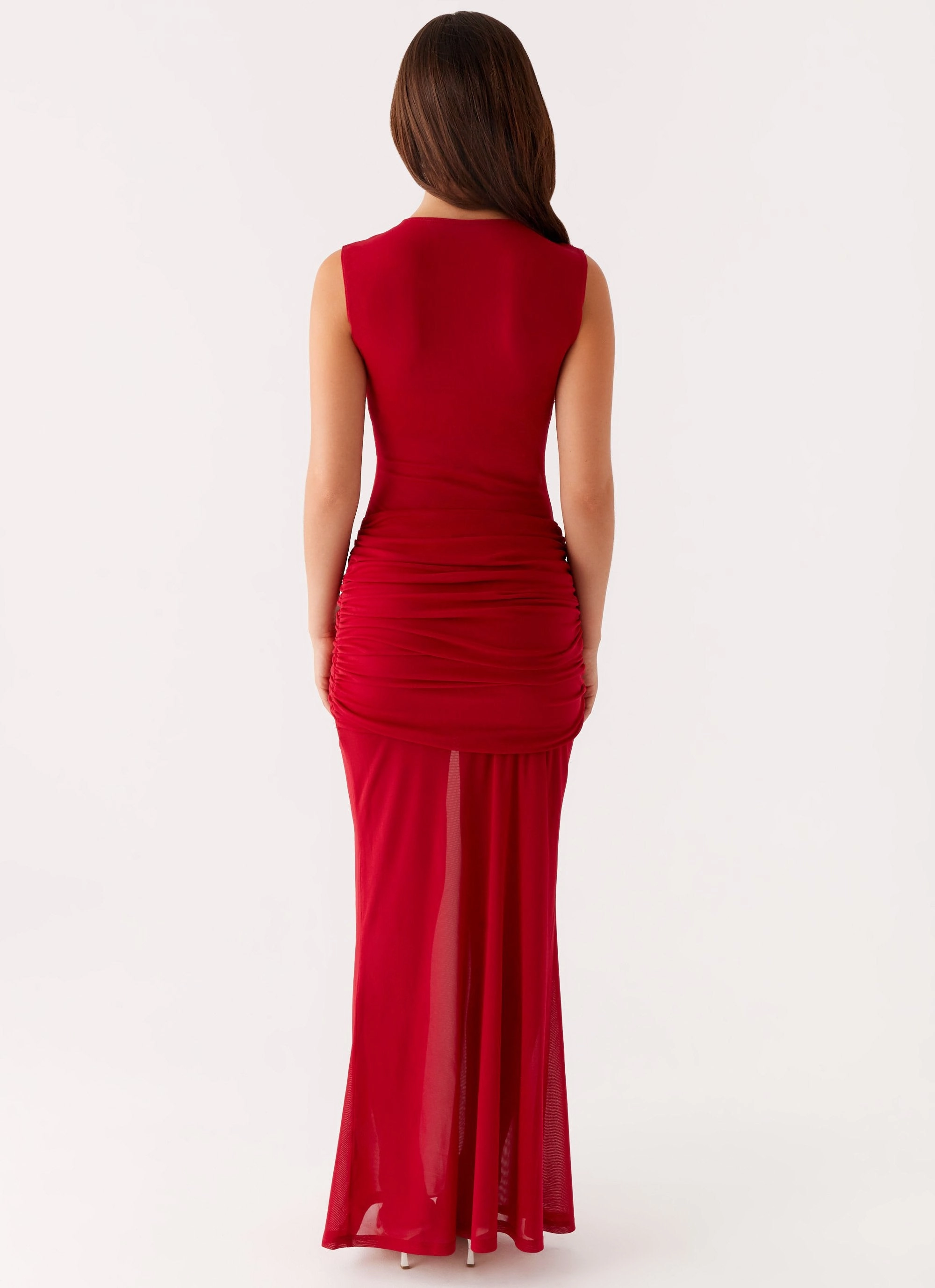 Worldwide Maxi Dress - Raspberry Quick Match