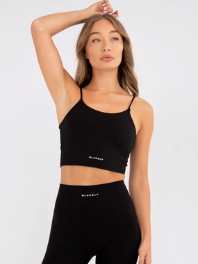 Ultimate Sculpt Bra - Black Stretch Recovery Fabric Adjustable support