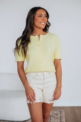 Denise Cardigan Top - Butter Quick Drying Technology Basic Layering