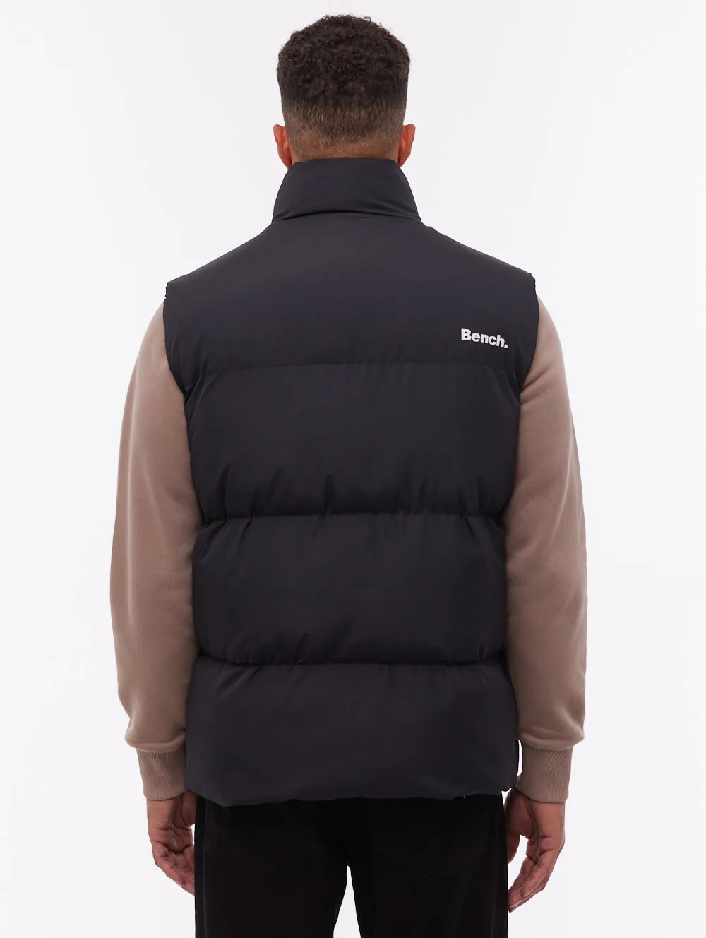 Rithko Puffer Vest - Black Clean Lines