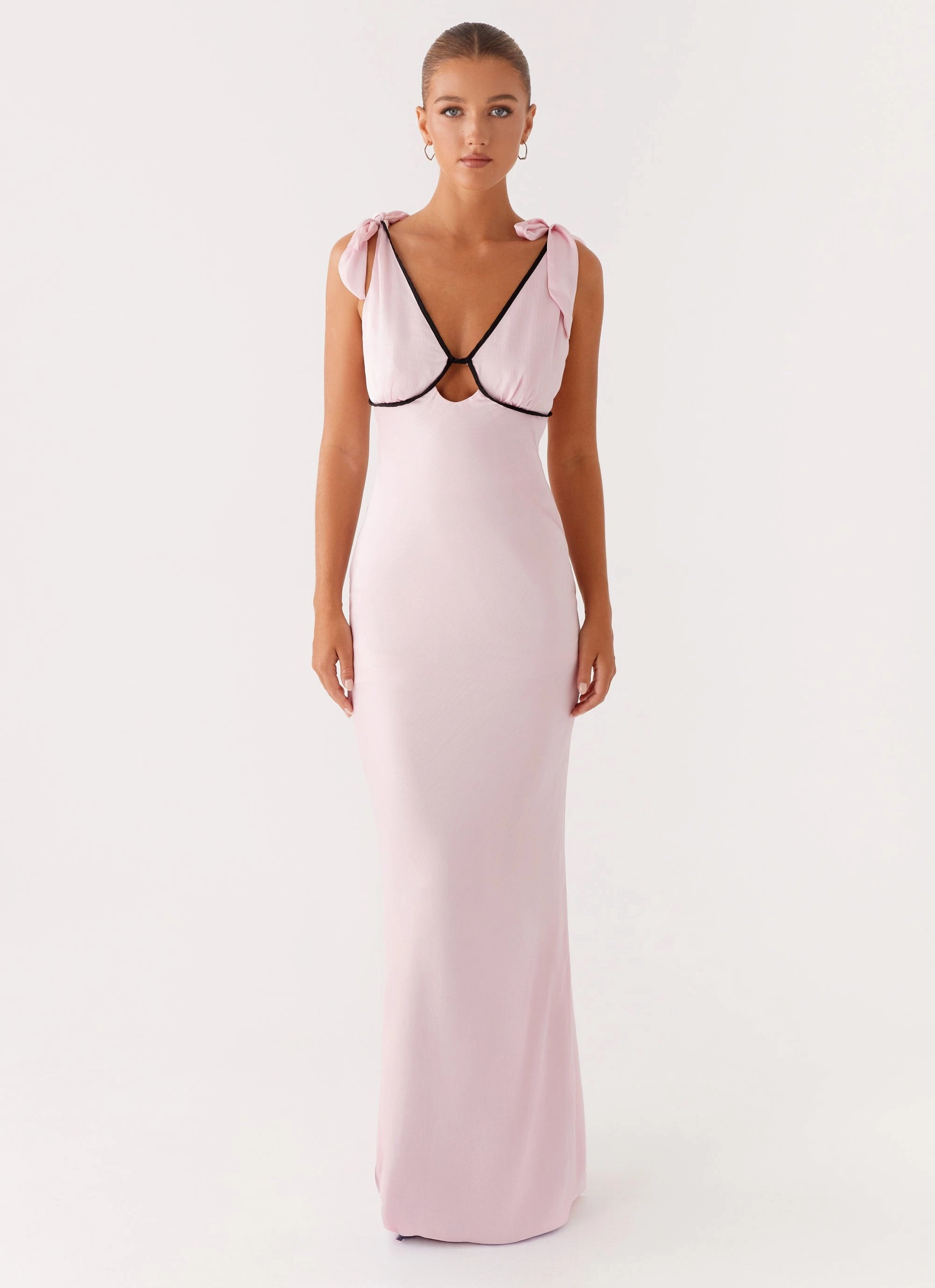 Motion Light Dreamy Simplicity Romeo Maxi Dress - Pink
