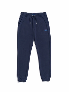 No Ride Perfect Movement Original Logo Sweat Pant in Navy Blue