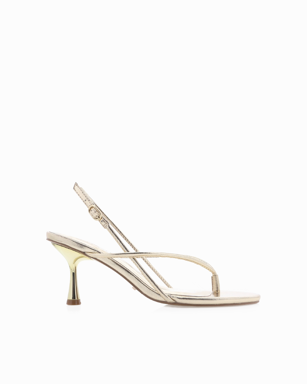 Weekend Outing Dressy Heels ROUX - GOLD METALLIC