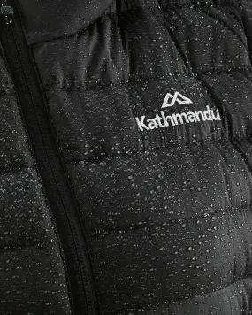 RipResistant Reinforcement Moisture Managing Layer Women's Heli Down Parka Jacket - Black