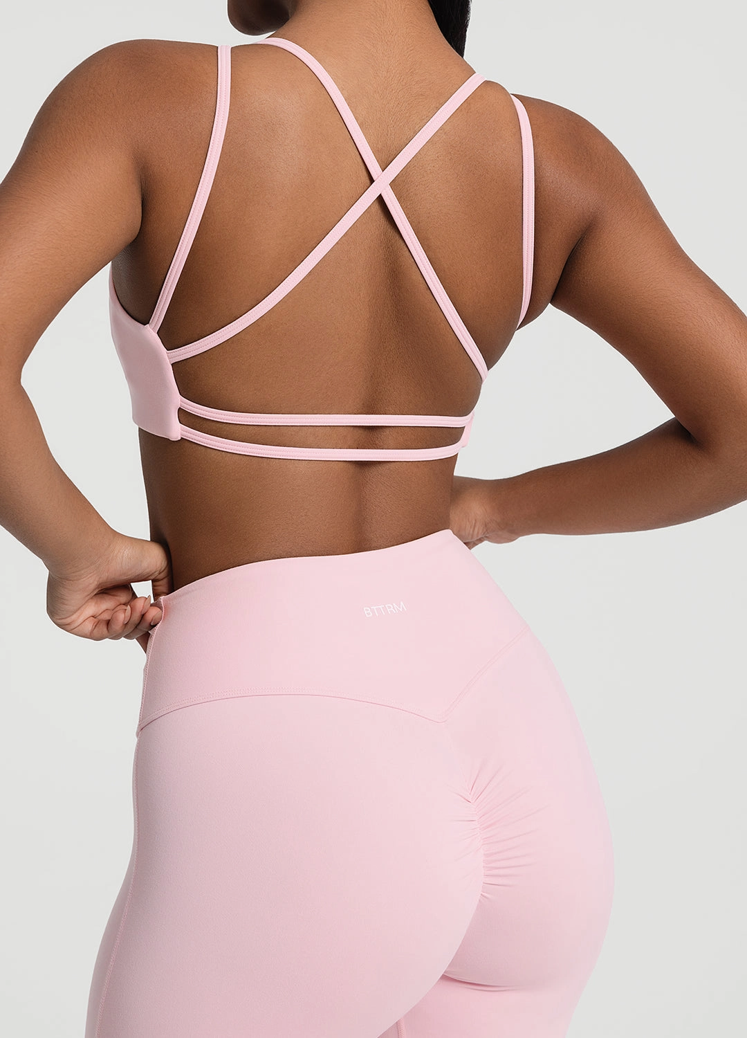 Smooth Coverage Maternity Wear Rib Knit Ruched Flared Leggings