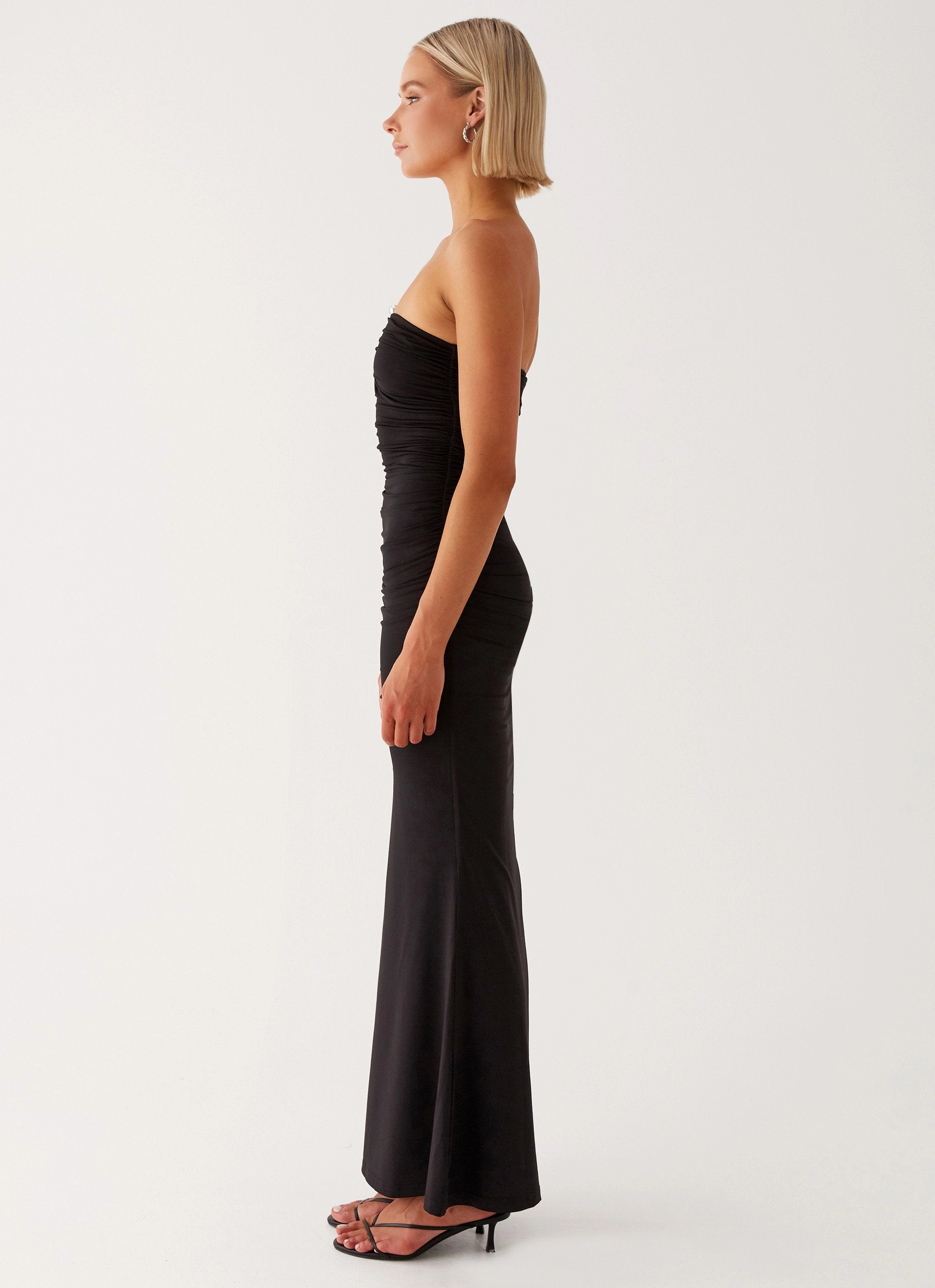 Spring Vibe Rudy Maxi Dress - Black