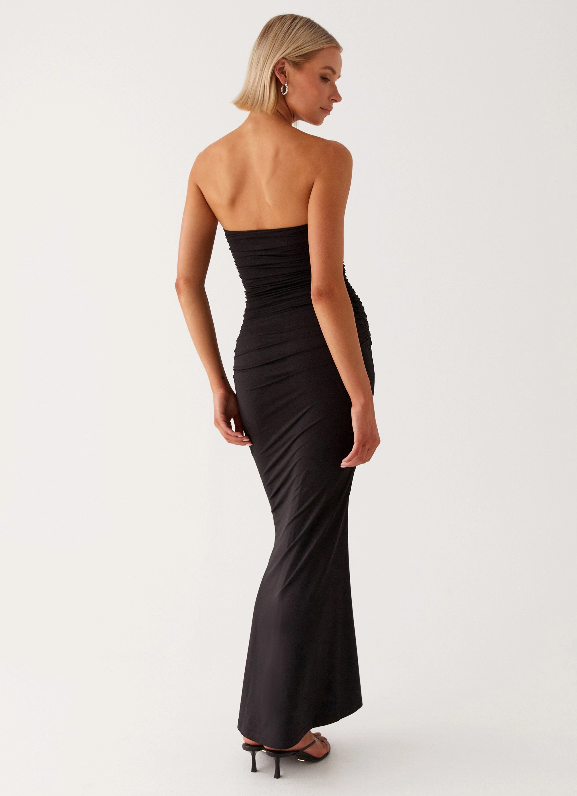 Rudy Maxi Dress - Black Spring Flow Lounge Fit