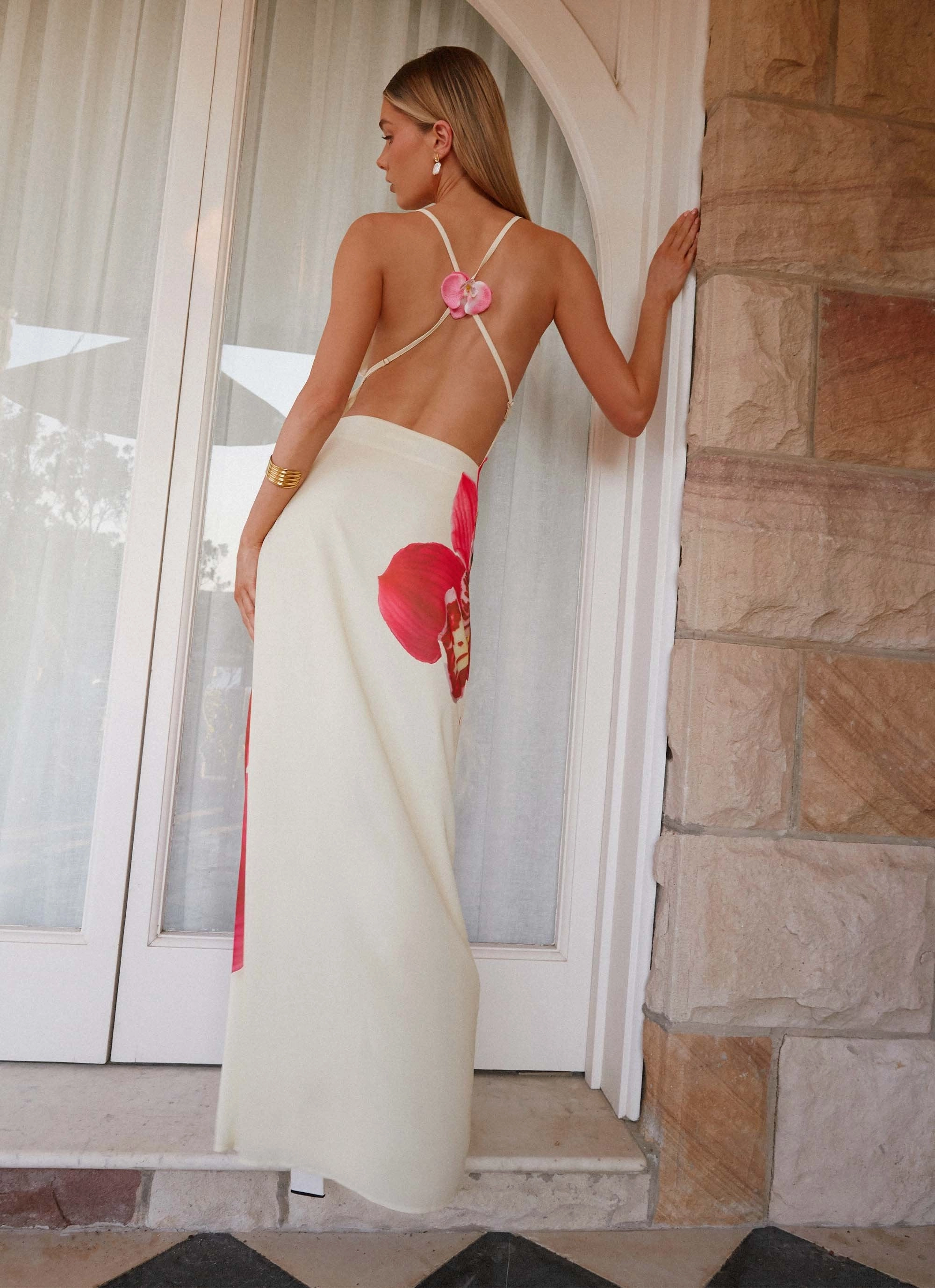 Eco-friendly Island Girl Maxi Dress - Yellow