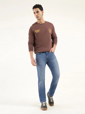 Men's 511 Indigo Slim Fit Mid Rise Jeans Rainy Day Winter Warmth Autumn Days