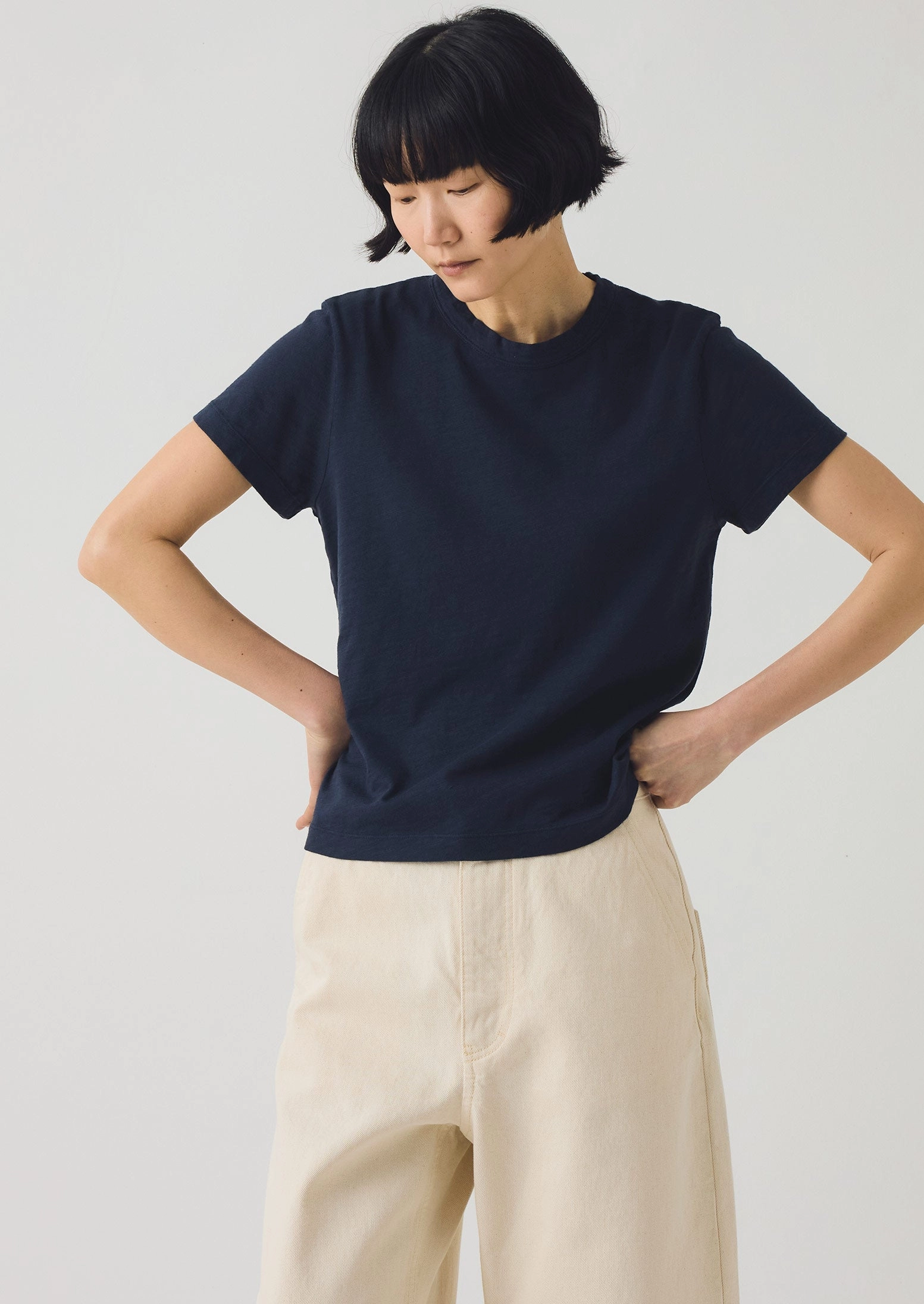 Sadie Organic Cotton Boy Tee | Carbon Black EcoFriendlyMaterial