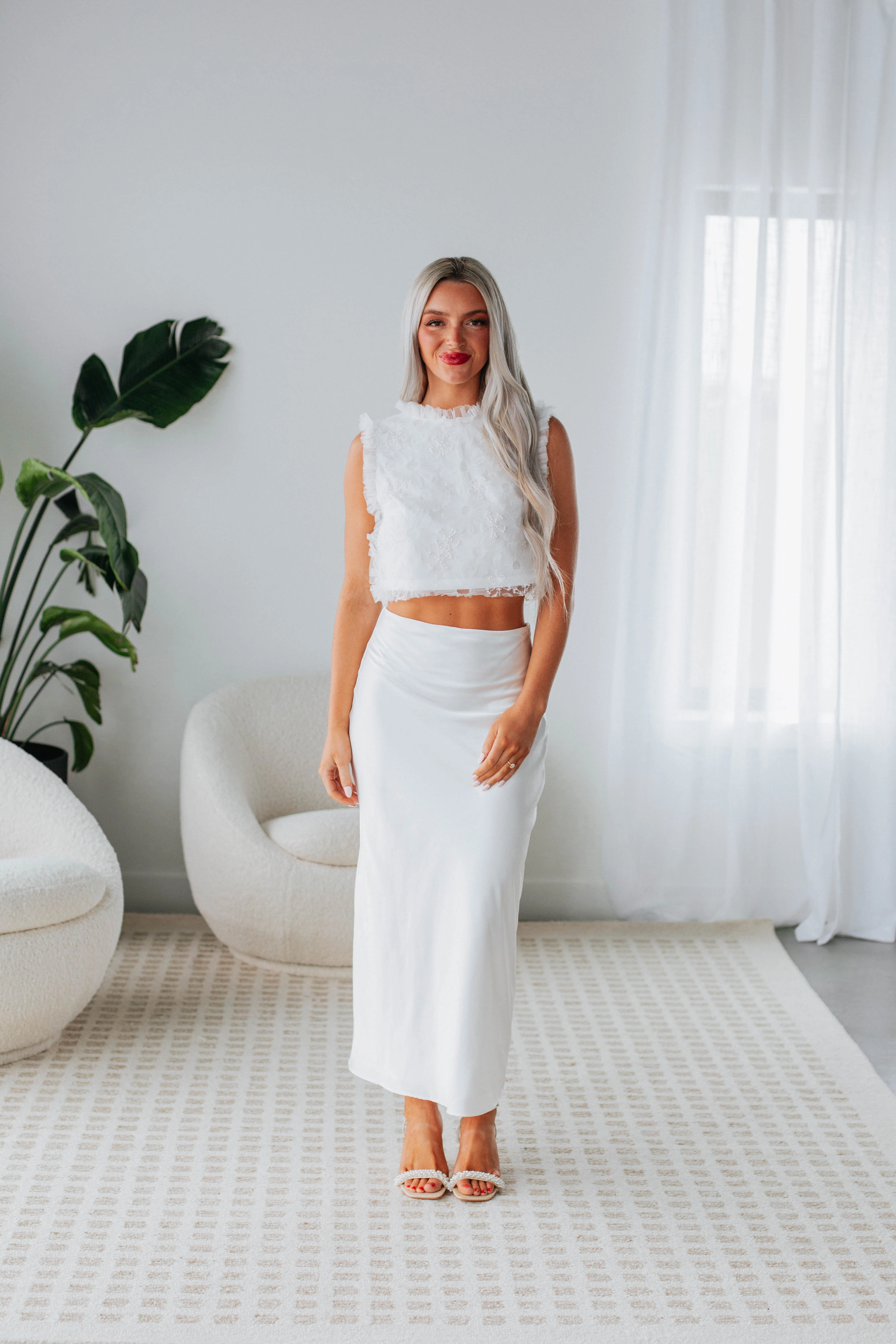 psychological warfare Adella Textured Tank