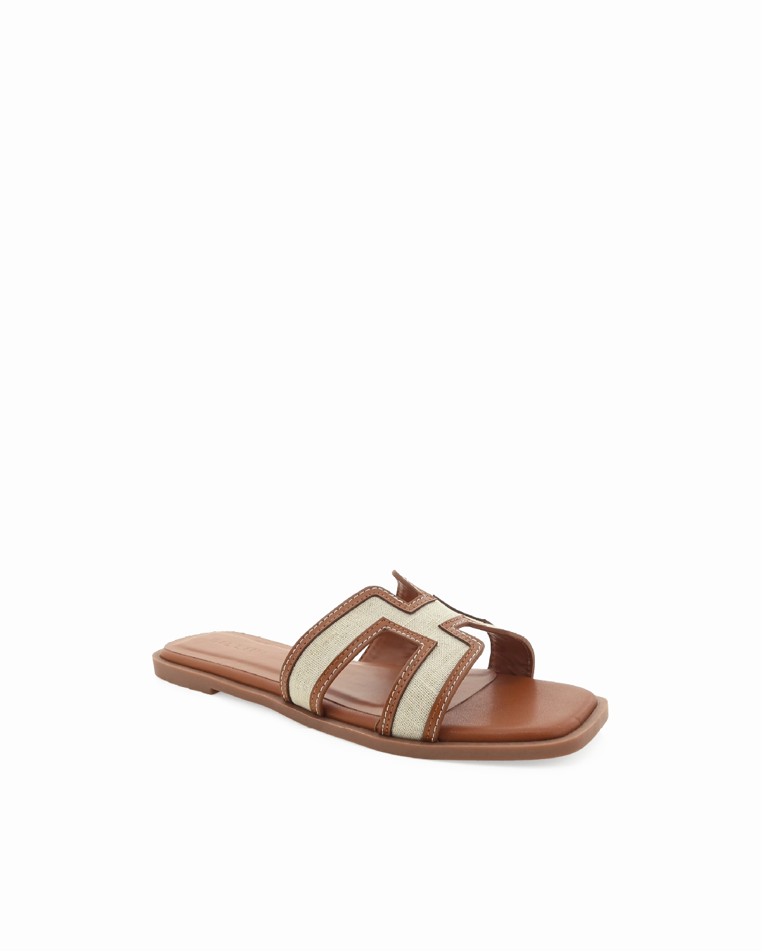 GORDY WIDE FIT - NATURAL LINEN-TAN Fashion Sandals