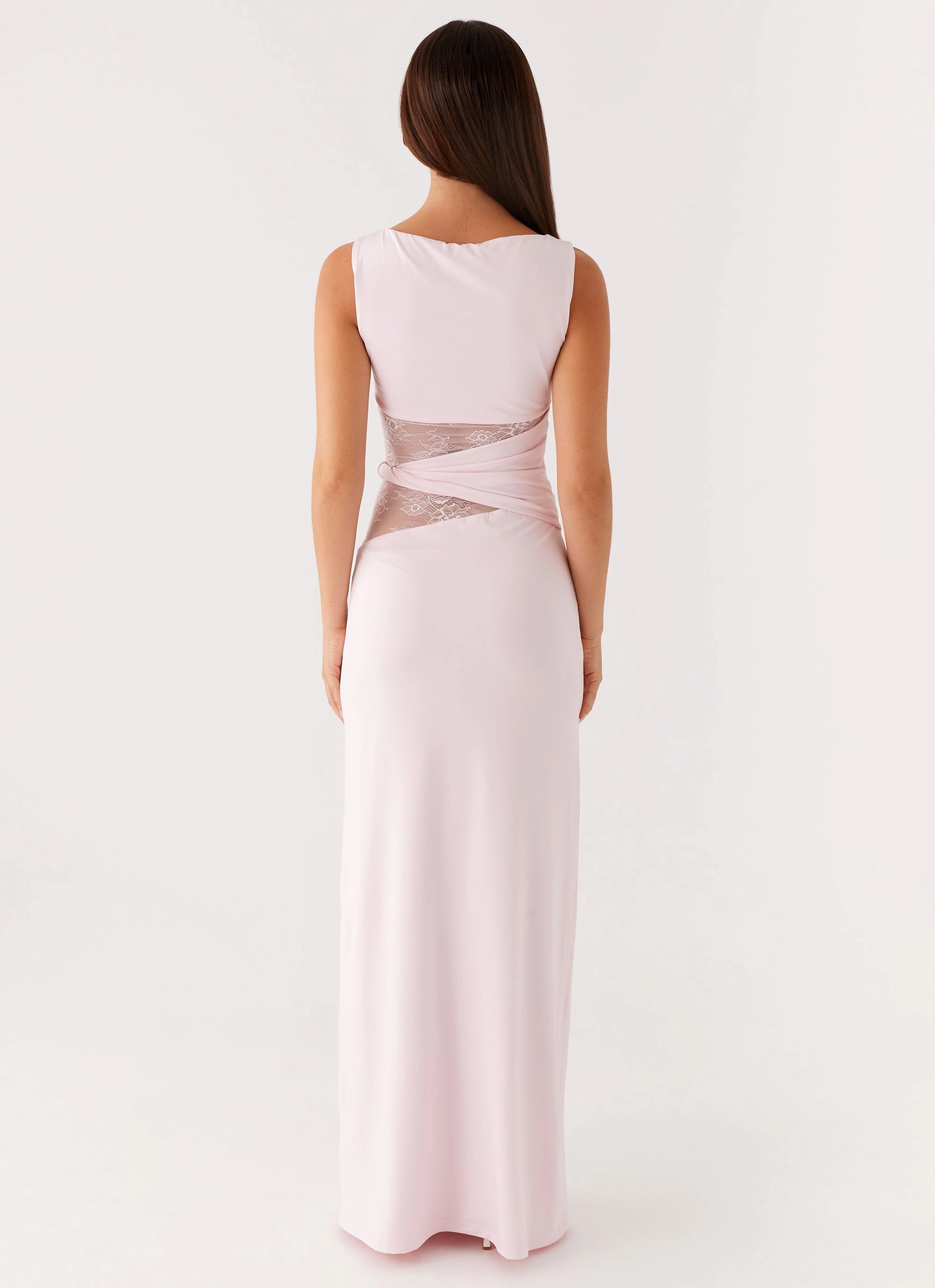 Karma Maxi Dress - Pink Cool Drape City Bright