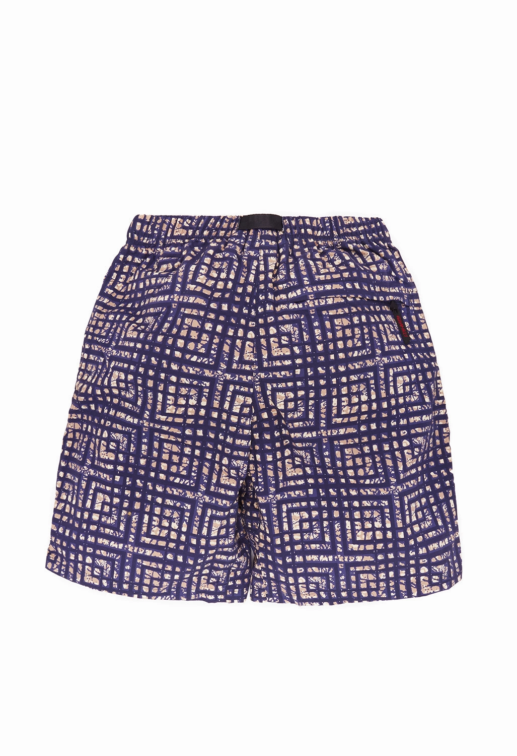 Frictionless Movement Reflective Safety Detailing Gramicci Men's Nylon Packable G Shorts - Batik Navy