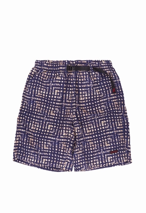 Gramicci Men's Nylon Packable G Shorts - Batik Navy Everyday Basic Light Stretch